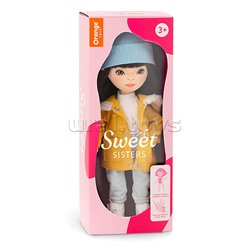 Кукла Lilu в парке горчичного цвета 32, серия: Европейская зима