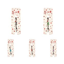 Браслет на резинке "БАБОЧКА" 5 цветов 2-711/20 DecoreMe