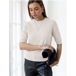 Джемпер из пряжи с кашемиром