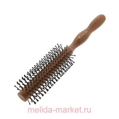 Scarlet Line Расческа Круглая дерево нейлон 15 мм 8781 Dok