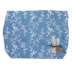 13067 Косынка для девочки "Заяц" принт: микс