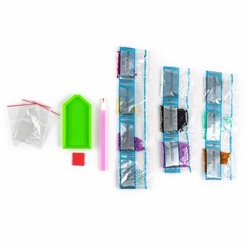 Термостакан детский, с вставкой из алмазной мозаики «Единорог», 450 мл