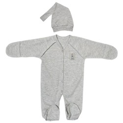 90/332 Комбинезон+шапочка (интерлок)