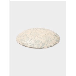 Блюдо для подачи «Дельмар. Морской мир», d=33 см, стекло, бирюзовое