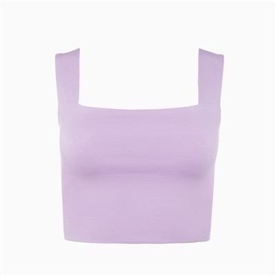 Топ женский MINAKU: Basic line, лавандовый, размер 48