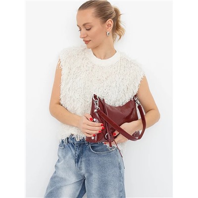 Сумка 91393 wine red Velina Fabbiano-Safenta