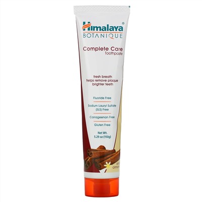 Himalaya, Зубная паста для полного ухода за зубами, Simply Cinnamon, 5,29 унций (150 г)