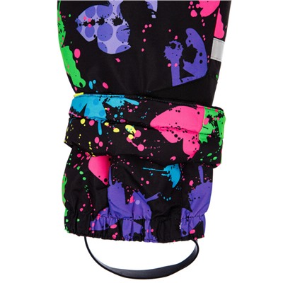 Комплект текстильный с полиуретановым покрытием для девочек: куртка, полукомбинезон