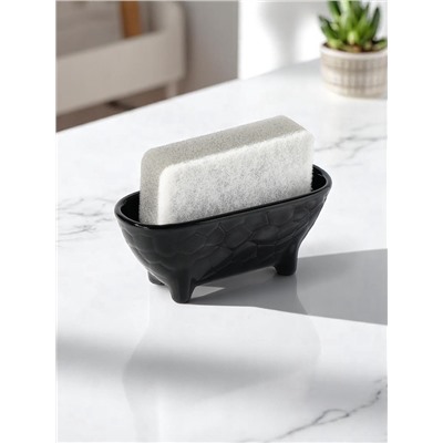 Подставка для губки Magistro Rodos, чёрная