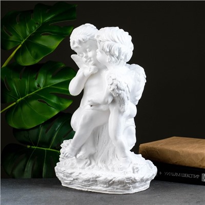 Фигура гипс «Пара ангелочков», 35.5×24 см