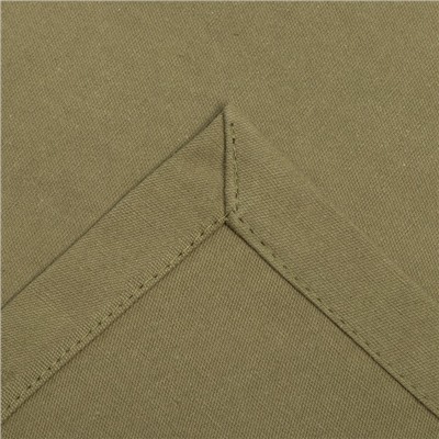 Скатерть «Этель» Kitchen 150×110 см, 100% хлопок, саржа 220 г/м², зелёная