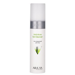 ARAVIA Гель очищающий для жирной и проблемной кожи лица Anti-Acne Gel Cleanser 250 мл