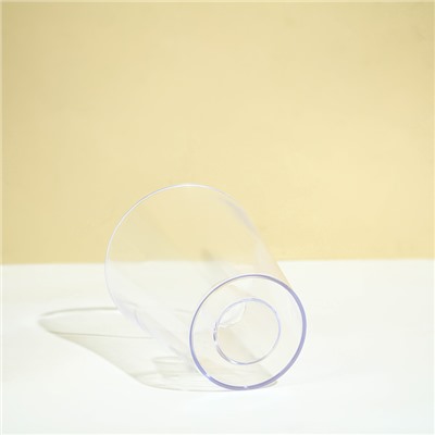 Горшок для орхидей, 1.2 л, 12.5×16.6 см, пластиковый, прозрачный