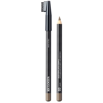 Карандаш для бровей с витамином Е 03 taupe