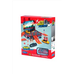 Игрушка игровой набор Гараж, включает 1 машину WELLY, 267151
