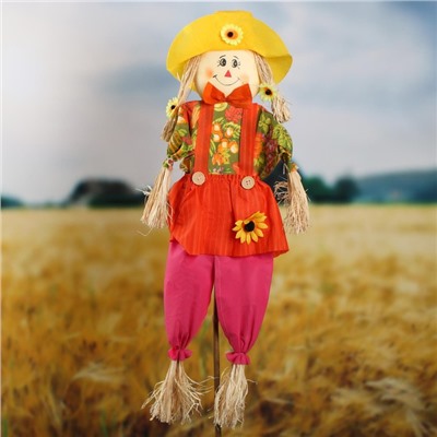 Огородное пугало, h=110 см, МИКС, Greengo