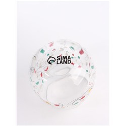 Стакан стеклянный на Новый год «Новогодняя гирлянда», 620 мл