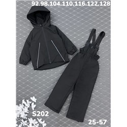 Костюм S202 чёрный