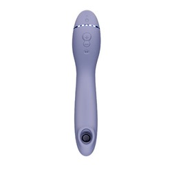 Сиреневый стимулятор G-точки Womanizer OG c технологией Pleasure Air и вибрацией - 17,7 см.