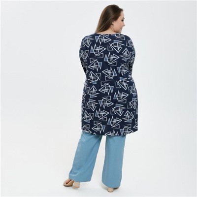 Рубашка "Виктория" абстракция