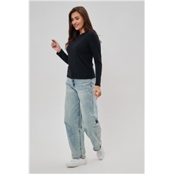 Лонгслив женский 88539 (Черный)