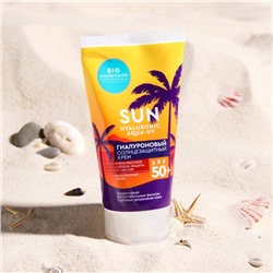 Солнцезащитный крем для лица "BIO COSMETOLOG PROFESSIONAL Sun Hyaluronic aqua - UV", гиалуроновый, SPF 50, 150 мл