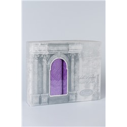 Набор махровых полотенец в подарочном коробе Плэйт