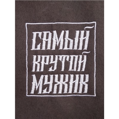 Плед флисовый «Этель. Крутой мужик», 130×150 см, флис 160 г/м²