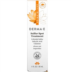 Derma E, Sulfur Spot Treatment, 1 fl oz (30 ml)