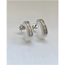 Серьги с керамикой