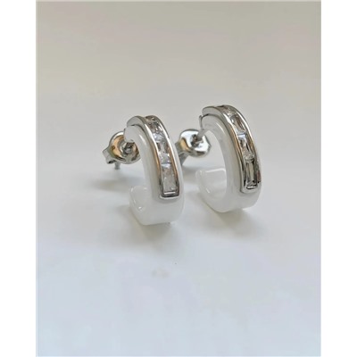 Серьги с керамикой