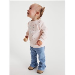 Брюки детские «Крошка Я», рост 86-92 см, голубые