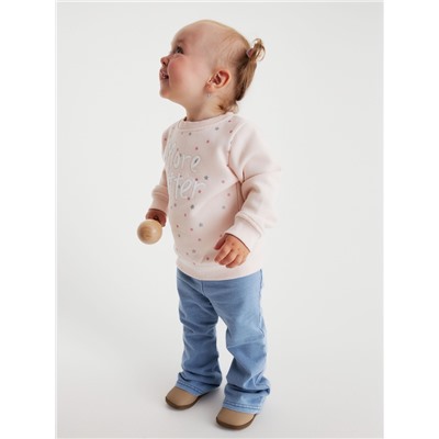 Брюки детские «Крошка Я», рост 86-92 см, голубые