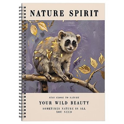 Тетрадь 120л клетка на спирали твердая обложка PREMIUM "JANE. Nature spirit" ТСМФ51205617 Listoff