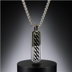 Кулон из стали на цепочке