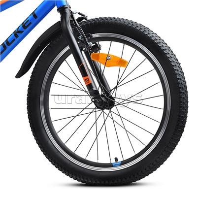 Велосипед 20" Rocket Crux 1.0 , цвет синий, размер 11"