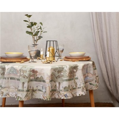 Скатерть «Этель. Райский сад», d=150 ±3 см