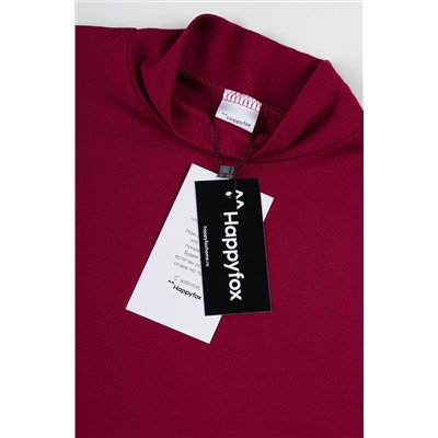 Женская водолазка из вискозы рукав 3/4 Happyfox