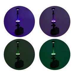Фонтан садовый с подсветкой LED-5800FP, 40 Вт, h=3 м, 3500 л/ч, 30 LED-ламп, кабель 5 м