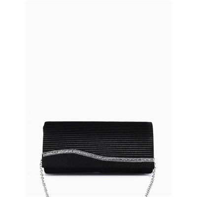 Сумка женская на магните, цвет чёрный