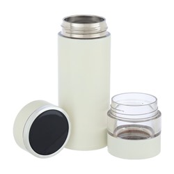 УЦЕНКА Термос — заварник "Мастер К", 420 мл, с термометром, сохраняет тепло до 12 ч, белый 1100299