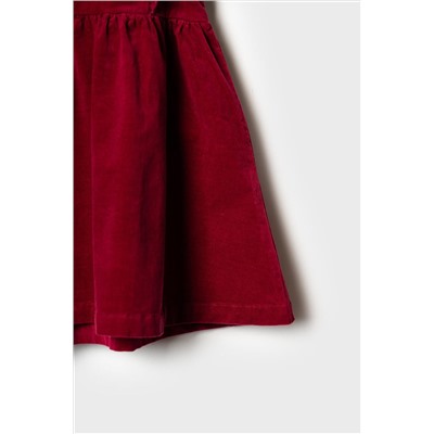 Комплект детский для девочек: сарафан текстильный, джемпер трикотажный (футболка с длинными рукавами PLAYTODAY, 1240256