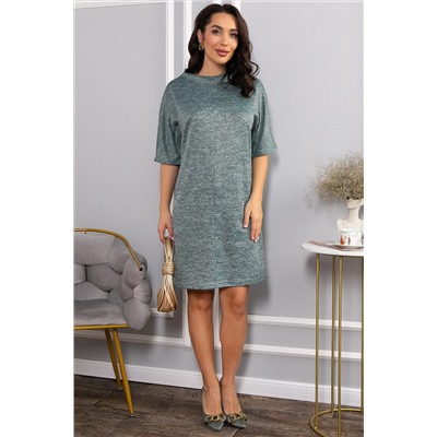 Платье трикотажное Ветта (зеленое) П14599-10М