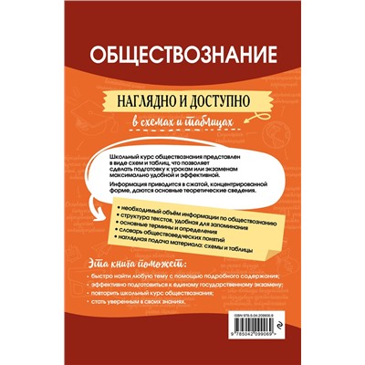 Эксмо Р. В. Пазин, И. В. Крутова "Обществознание: наглядно и доступно"