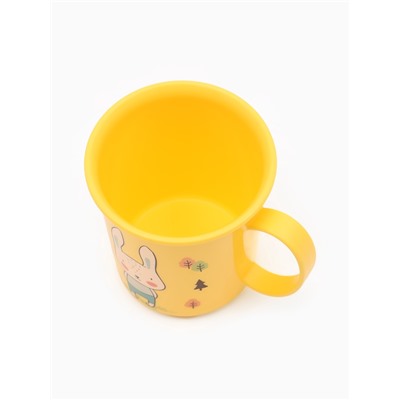 Кружка детская с декором 180 мл., жёлтая
