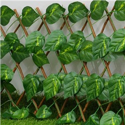 Ограждение декоративное, 35×120 см, «Лист берёзы», Greengo