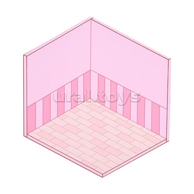 Набор наклеек "Зайкина вилла"