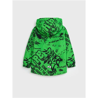 Куртка текстильная с полиуретановым покрытием для мальчиков (ветровка)