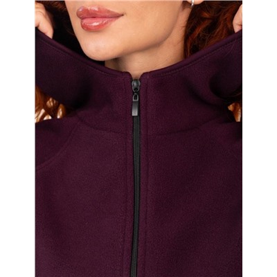 Толстовка флисовая "РОУЗ" (Винный)