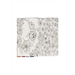 Раскраска-антистресс, А5, 32л, ЦВЕТЫ (Р-9730)